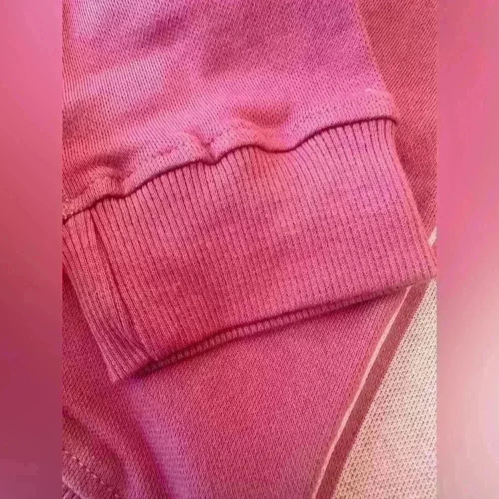 Girls Sweat Shirt Kids Size M (8-10) DKNY Mauve/Wine - Picture 4 of 6